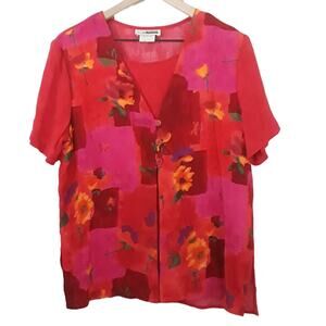 C.M. Shapes Floral Skirt Set